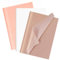 Larcenciel Seidenpapier, 60 Blatt Perlglänzendes Rosa Seidenpapier Verpackungsmaterial für Geschenktüten, Zartes Glitzer Geschenkpapier für Geburtstage, Hochzeiten, Jubiläen, Basteln, 50x35 cm