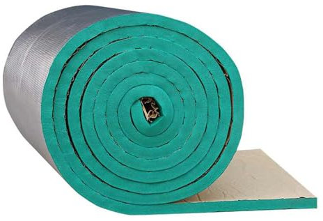 ZXCASDF Dämmmatte Auto Schallschutzmatte,Selbstklebende Dämmplatte,selbstklebend Heizkörper Isolierung Dämmung,reflektierender Schaumstoff-isolierschild,Folie Alu Dämmplatte(25MM(THK),1 * 5M(5m²))