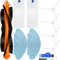 EATBALE Kit Accessori per Rowenta Explorer 20/40 Series RG687 / RR682 / RR688 / isweep x3 Robot Aspirapolvere 1 Spazzola Principale 4 Spazzole Laterali 2 Filtri Hepa 2 Panni Mop Parti di Ricambio