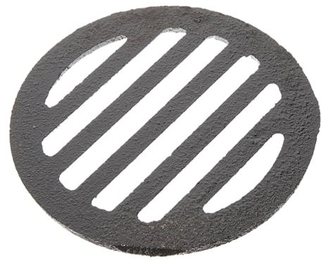 Hemobllo Cast Iron Floor Drain Cover Sink Strainer Drain Grate Bathroom Sink Filter