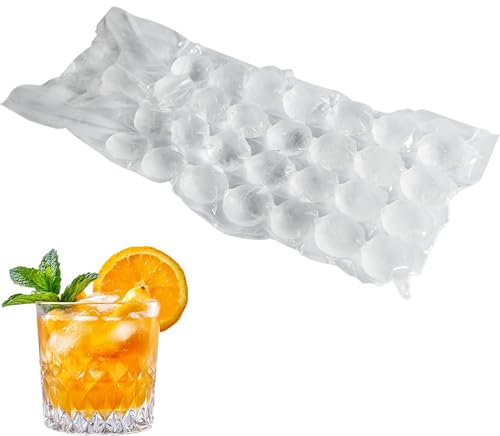 Ram® 30 Pack Ice Cube Freezer Bags Makes 840 Ice Cubes Food Grade Plastic Ice Cube Bags Maker for Freezing Freezer Bags