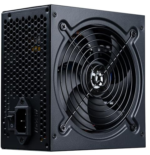 Hiditec RX750 80Plus Bronze, Fuente de Alimentación PC ATX, Full Range 100-240Vac, Potencia 750W, Tecnología SMD, Conversor DC/DC, 87% eficiencia, Ventilador 120mm termorregulado, 5 años Seguridad