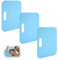 BOXOB 3pcs Tapis Siège au Bord Piscine, 40x30x1cm Portable Coussin Plage Antidérapant Imperméable Coussins Siège Cadeau pour Piscine Camping Voyage Accessoires Détente en Plein Air (Bleu)