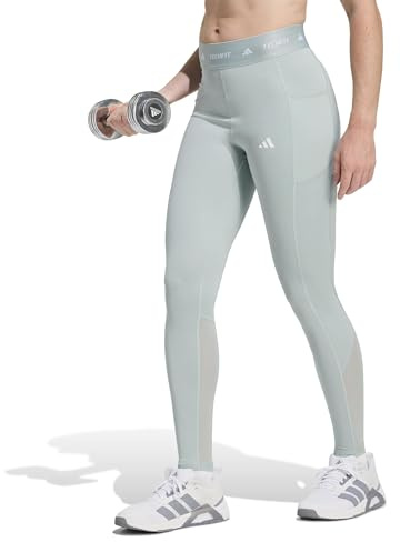 Adidas Damen Techfit Stash Pocket Full Length Leggings