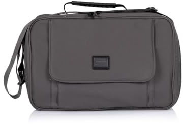 Chipolino Wickeltasche universal Vordertasche Schultergurt Reißverschluss Unisex grau