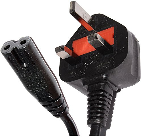 UK Mains Power Lead Cable for Technics SL-BD22 SL-B270U SL-QD2 | 3 Pin Wall Cord to Figure 8 C7 | 1.5M