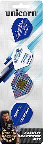 Unicorn Gary Anderson Darts Flight Selector Kit – 71875