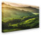 PICSonPAPER Leinwandbild Toskana, 70 cm x 50 cm, Dekoration, Kunstdruck, Wandbild, Geschenk, Leinwand Natur, Berge, Landschaft, Sommer, grün, Sonnenschein, Entspannung (70 x 50 cm)