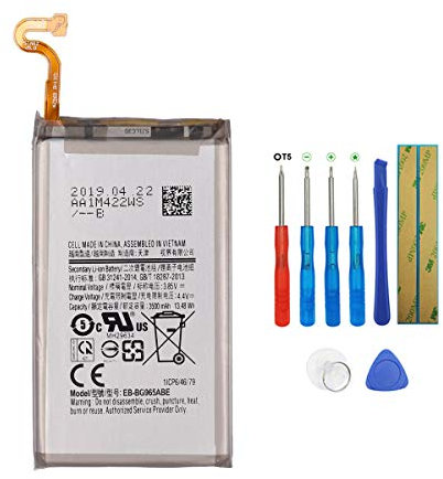 Swark Batterie EB-BG965ABE compatible avec Galaxy S9 Plus S9+ G965F avec outils