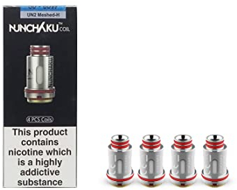 Uwell Nunchaku UN2 Netz-H Spulen, 50–60 W (0,2 Ohm), 4 Stück