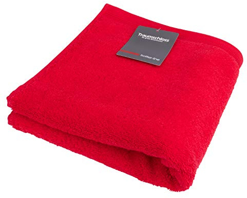 Traumschloss Duschtuch »Frottier-Line« 100% Baumwolle | flauschig weich | rot | 70x140cm