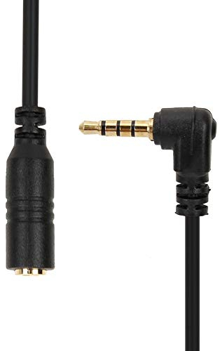 Câble convertisseur TRS vers TRRS, casque 3,5 mm Adaptateur TRS vers TRRS, adaptateur audio mobile universel (3,5 mm) pour téléphones mobiles, tablettes, stylos d'enregistrement, appareils photo refle