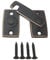 QCAA Solid Brass Shutter Bar/Door Latch, 7/8 x 2-3/32, Edged Classic Bronze, 1 Pack, Made in Taiwan