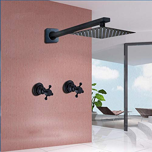 Wieoc Robinet de pluie murale à tête de douche ultra-mince