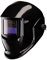 Draper 02517 Draper Storm Force Fixed Shade Auto Darkening Welding Helmet, Black