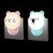 Annmore Luce Notturna da Presa con Interruttore On/Off per Bambini 2 Pezzi Lampada da Notte, Punto LED Gatta y Koala, Luce di Cortesia per Camera, Cucina, Gabinetto, Salotto