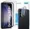 GEEMEE para Samsung Galaxy S23 Plus/S23+ Protector de Pantalla + Protector de Lente de cámara,【2 Pack + 2 Pack 】 Cristal Templado Película Vidrio Templado 9H Alta Definicion Glass Screen Protector