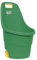 Carriola tonda rotonda in plastica ABS verde giardino multiuso in ABS con ruote e maniglia 50 Lt