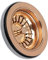LIRA SPA 1745.480.BB Basketball-Abfluss Ablaufgarnitur, Glänzende Bronze