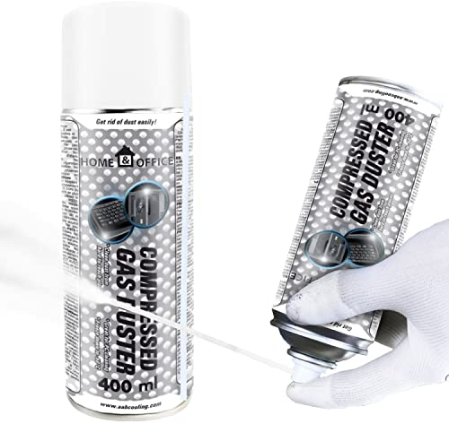 AABCOOLING Home&Office FríoSpray Compressed Gas Duster 400ml-Coche y moto, Cold Spray Congelante, Spray para Congelar, Hielo Spray, Cuidado del motor, Efecto Frío, Enfriado Directo Hasta -50°C