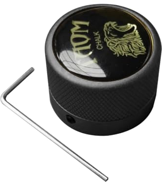 YEUEK TAOM Pool Kreidehalter Runde Form Praktisches Werkzeug Billard Zubehör Magnetische Mini Kreide Tip Case Container Runde Box Billard