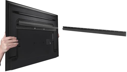 AENTGIU 2-Pairs Studless TV Wall Mount, Heavy Duty Drywall TV Bracket Hanger for 32-75 inch Flat Screen TVs, No Stud, No Drill, No Anchors, Easy Install with All Hardware