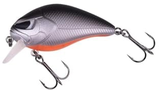 ZECK Wobbler/Crankbait für Barsch & Zander - Danny 2.0 | 5,5 cm | 0,7 m F - Grey Fire