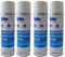 Preismaxx Isolierspray 500ml, Fleckendeckspray, zum Überstreichen von Wasserflecken, Nikotinablagerungen und Farbstiften. Verhindert das Durchscheinen der Flecken, Farbe: weiß (4er Set)