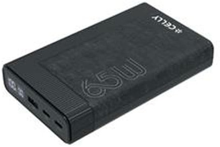 Celly Powerbank PBPD65W20EVOBK Nero 20000 mAh