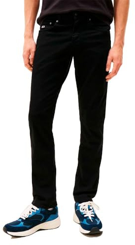 Tommy Jeans Scanton Slim Dh4288 Schmal, Herren, Denim (Denim Black), 36W / 32L
