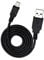 iTechCover USB Cable Charging Cord/Charger Power Lead Wire Compatible with Petzl Core Headlamp Battery/Black / (1m / 3.3ft)