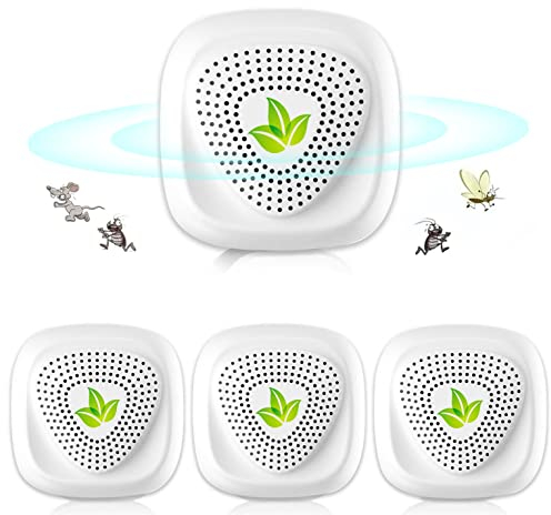 Antizanzare Mückenschutz Ultraschall Schädlingsbekämpfer, Elektronische Insektenschutzmittel Indoor, Ultraschall-Abwehrmittel Mücken, Nagetiere, für Kakerlaken, Motte, Mäuse, Ratten Specchietto