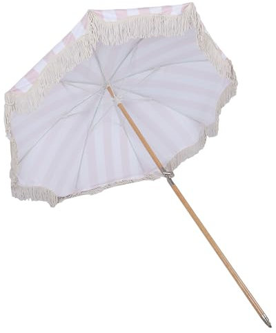 Ombrellone da Giardino Grande Tavolo da Esterno Resistente Ai Raggi Ombrellone da Mercato Stabile e Sicuro per Terrazza da Giardino Piscina in Cortile, Tessuto in Poliestere