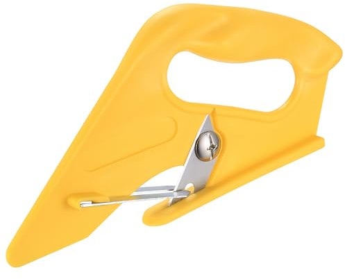 Universal Carpet Cutter Heavy Duty Carpet Knife, Sprung Arms Carpet Cutter Tool with Plastic Moulded Handle, for Cutting Carpet Fabrics Vinyl Cutter, Carpet Fitting Tools, Quick Blade Change