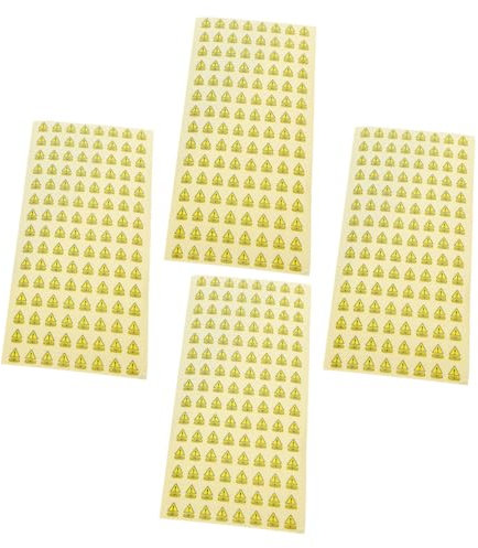 LIFKICH Warnhinweise Aufkleber Für Batteriegefahren 500 Stück Selbstklebende Sicherheitswarnmarkierungen Abziehbare Vorsichtsetiketten Für Batteriesicherheit