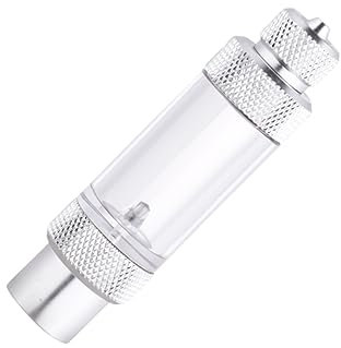 POPETPOP Regulador De Difusor Contador De Burbujas De Dispositivo De Medición Cabezal Antirretorno Acuario