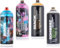 Montana Black Sprühdosen CMYK - limited Artist Edition INSANE 51 + Claw Money + Melon Yellow + Recycled SCHWARZ 4x400ml