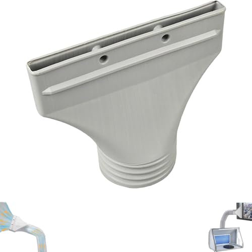 Adaptateur tuyau climatiseur mobile – Raccord plat pour tuyau d’échappement, compatible climatisation mobile – Installation rapide et solide pour solutions de climatisation et d'échappement (10cm)
