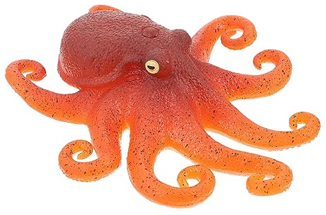 OFFIGAM 1 Stück Simuliertes Octopus Modell aus Elastischem TPR für Dekompression und Dekoration für Zuhause
