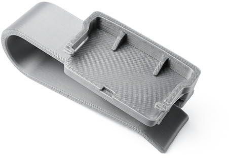 Ricreo Supporto Aletta Parasole per Telepass Slim (Modello Nuovo) e per MooneyGo dal 2024 in Poi Clip Automatica Senza Adesivo Supporto Porta Telepedaggio Auto Camion Furgone