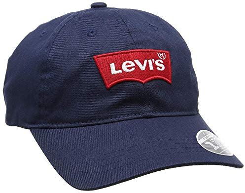 Levi's Herren Big Batwing Flex FIT Schirmmütze, Blau (Navy Blue 17), one Size