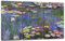 Printed Paintings Leinwand 3-teilig(120x80cm): Claude Monet - Seerosen