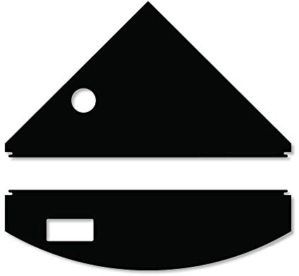 iQuatics Universal Fish Tank Lid Replacement, Trigon 190 With Holes