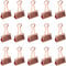OKVGO 32mm Wide Rose Gold Metal Binder Clips for File Paper Money Clamps Storage Tool Tags Bag Office Shop Home and Kitchen 15 Pieces