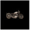 WTD H5251M_TV5BU Papier peint non tissé Motif moto Harley Davidson 208 x 208 cm