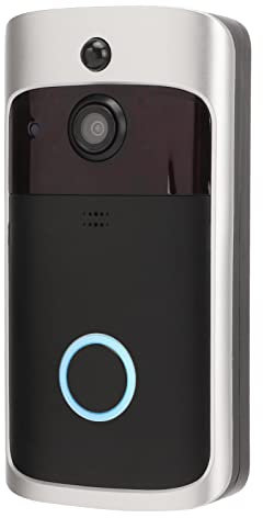 GOWENIC Video door bell, V5 intelligent Video Door Bell, WiFi 720P Doorbell Camera, Wireless Home Security Camera, Night Vision Remote Visual Intercom Doorbell for Home