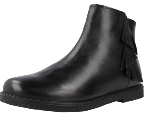 Geox J Shawntel Girl, Caviglia Barca, Nero, 37 EU