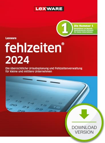 Lexware fehlzeiten Standard 2024 (365 Tage) │PC Aktivierungscode per Email