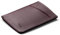 Bellroy Card Sleeve (porta carte in pelle pregiata o portafoglio minimalista, può ospitare da 2 a 8 carte o biglietti da visita, spazio per banconote piegate) - DeepPlum