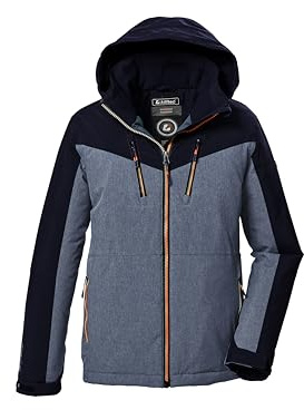 Killtec Jungen Kow 373 Bys Jckt Funktionsjacke mit Kapuze und Schneefang